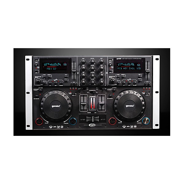 Gemini CDMP-6000 Dual CD/MP3 DJ Mixing Console
