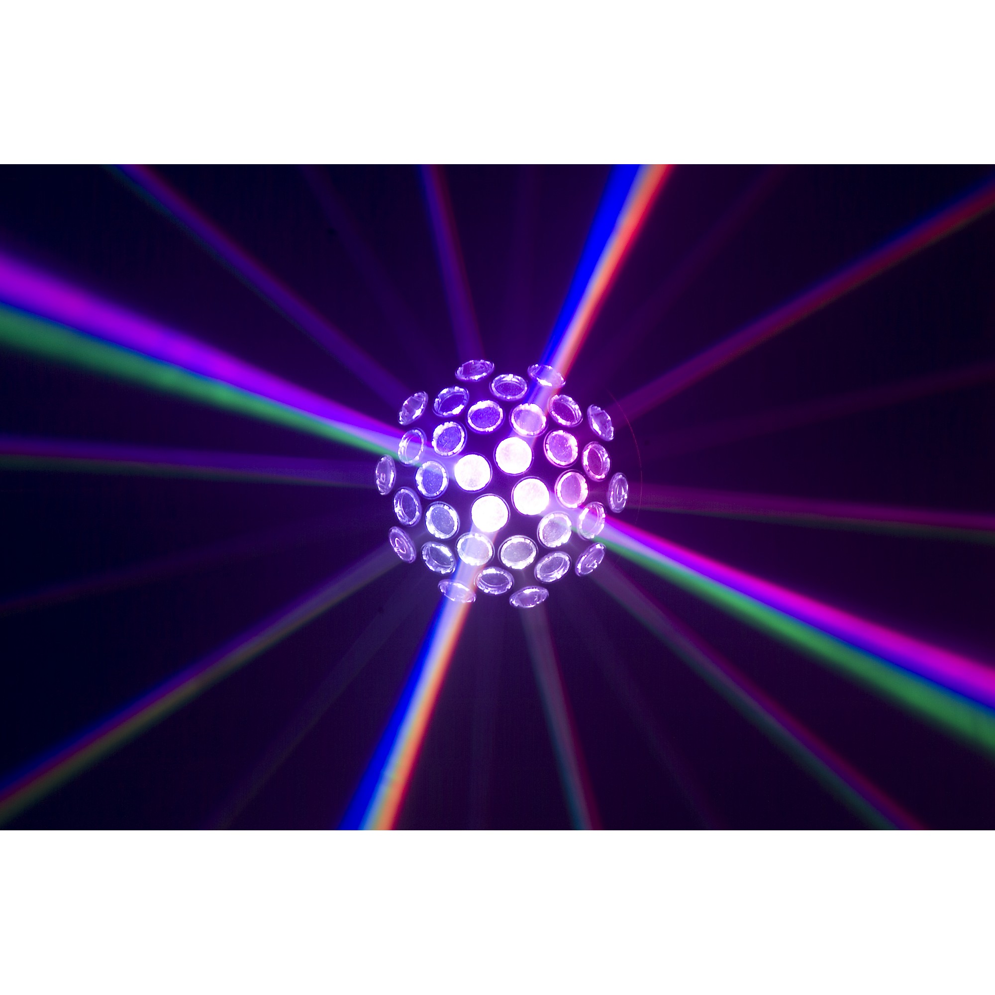 American DJ Sunray Tri LED DMX Mirrorball SUNRAY TRI LED DMX B&H