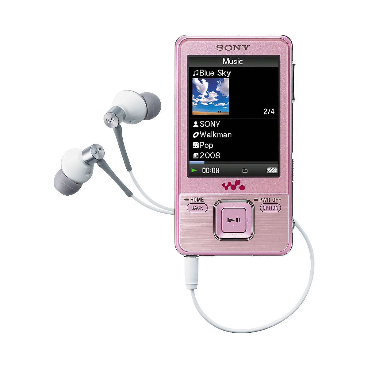 Sony 8GB Walkman Video MP3 player Pink | Guitar Center