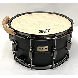 Used TAMA 8X14 SLP Series Black Steel Drum