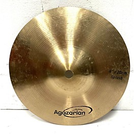 Used Agazarian 8in Effects Cymbal Stack Cymbal