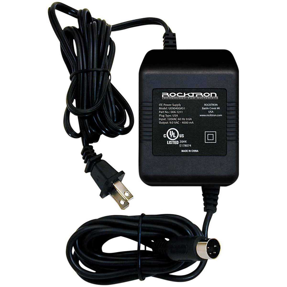 ROCKTRON MAXE POWER SUPPLY REPLACEMENT ADAPTER AC 9V