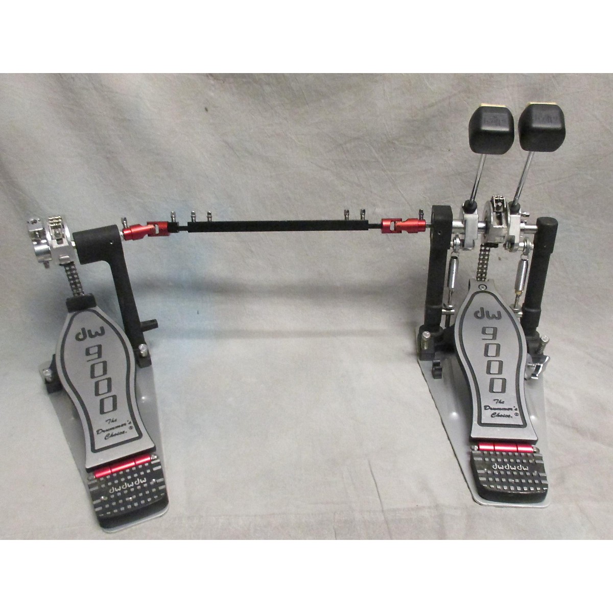 Used DW 9000 Series Double Double Bass Drum Pedal Guitar Center