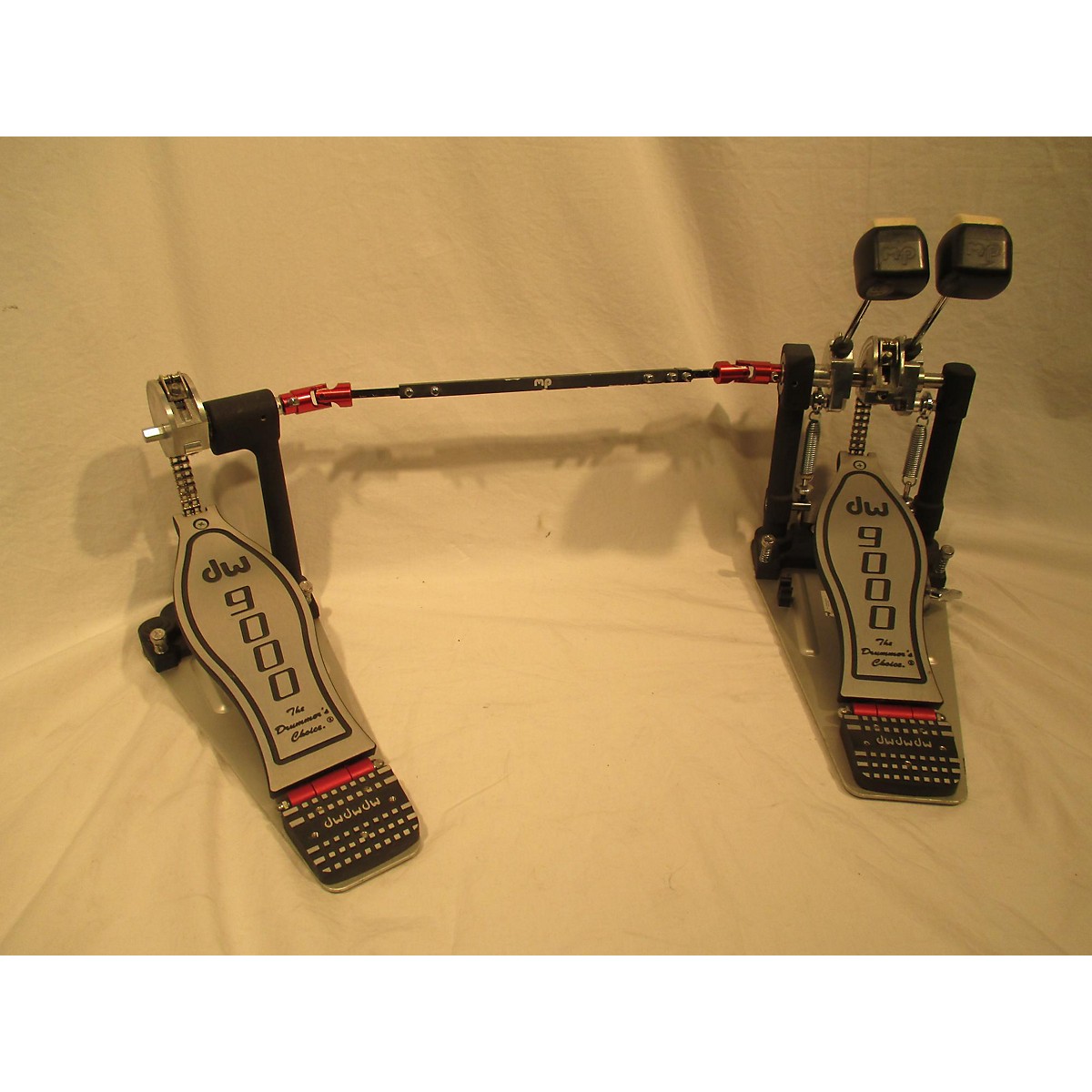 Used DW 9000 Series Double Double Bass Drum Pedal Guitar Center