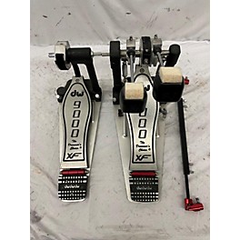 Used DW 9000 Series Double Double Bass Drum Pedal