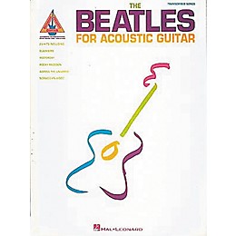 Hal Leonard Beatles for Acoustic Guitar Tab Book