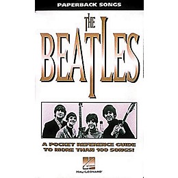 Hal Leonard Paperback Songs - Pocketsize Beatles Guitar Tab Book