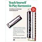 Alfred Teach Yourself To Play Harmonica Book thumbnail