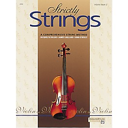 Alfred Strictly Strings Violin Book 2