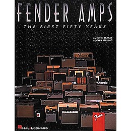 Hal Leonard Fender Amps The First Fifty Years Book