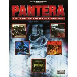Alfred Pantera Anthology Guitar Tab Songbook