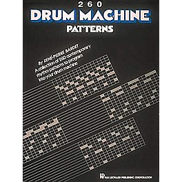 Hal Leonard 260 Drum Machine Patterns