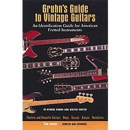 Miller Freeman Gruhn's Guide Vintage Guitars 2nd Edition Book