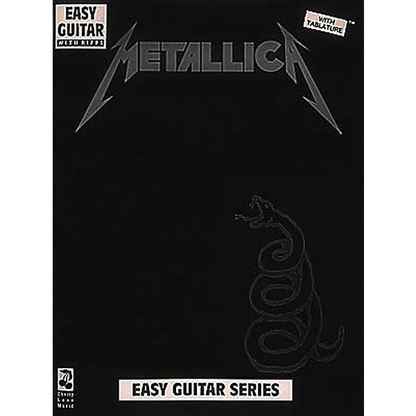 Hal Leonard Metallica the Black Album Guitar Tab Book