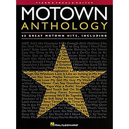 Hal Leonard Motown Anthology Piano, Vocal, Guitar Songbook