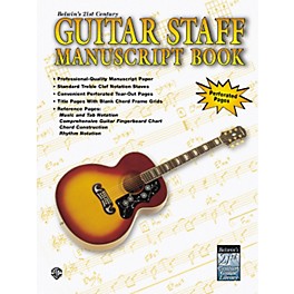 Alfred Guitar Staff Paper Book