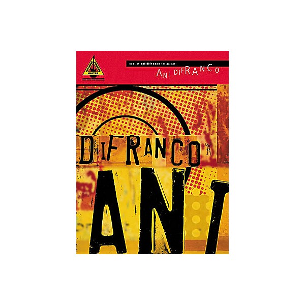 Hal Leonard Best of Ani DiFranco Book