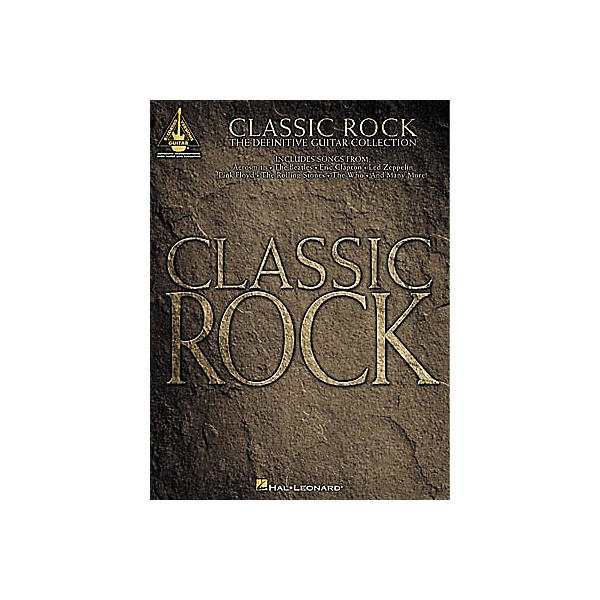 Hal Leonard Classic Rock Guitar Tab Book