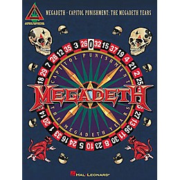Hal Leonard Megadeth - Capitol Punishment The Megadeth Years Guitar Tab Book