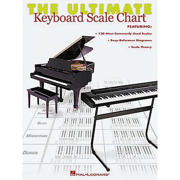 Hal Leonard The Ultimate Keyboard Scale Chart Book