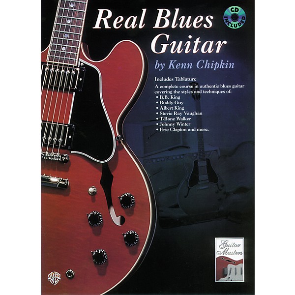 Alfred Real Blues Guitar Method Book with CD