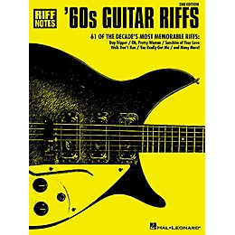 Hal Leonard '60s Guitar Riffs - 2nd Edition Book