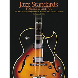 Hal Leonard Jazz Standards for Solo Guitar Tab Book