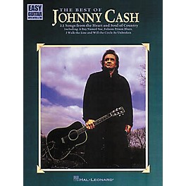 Hal Leonard The Best of Johnny Cash Easy Guitar Tab Book