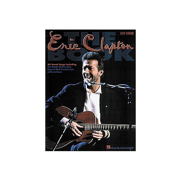 Hal Leonard The Eric Clapton Guitar Tab Book