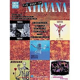 Hal Leonard The Best of Nirvana Guitar Tab Book