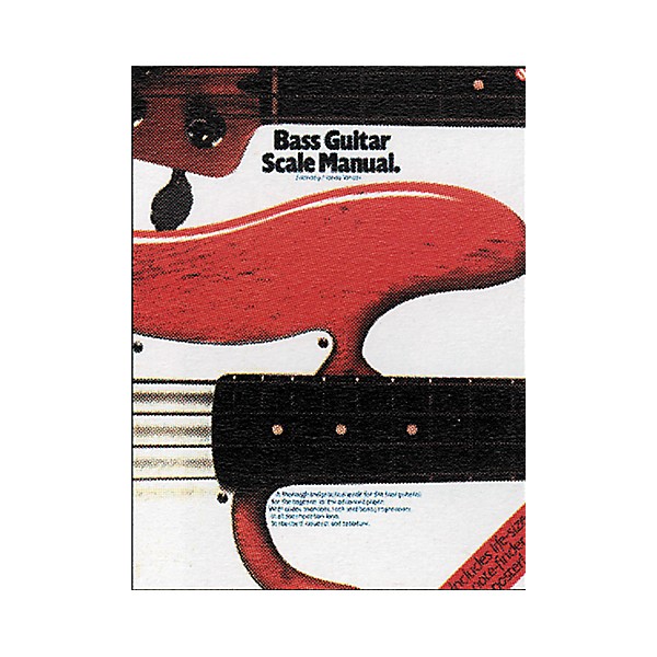 Music Sales Bass Guitar Scale Manual Book