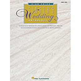 Hal Leonard The Singer's Wedding Anthology