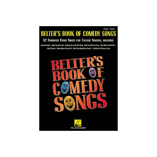 Hal Leonard Belter's Book of Comedy Songs