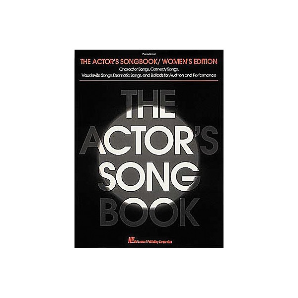 Hal Leonard The Actor's Songbook