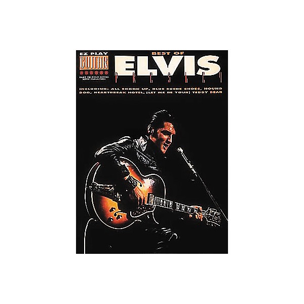 Hal Leonard The Best Of Elvis Presley Easy Guitar Tab Book