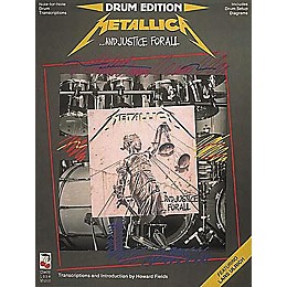 Hal Leonard Metallica...And Justice For All Drum Book