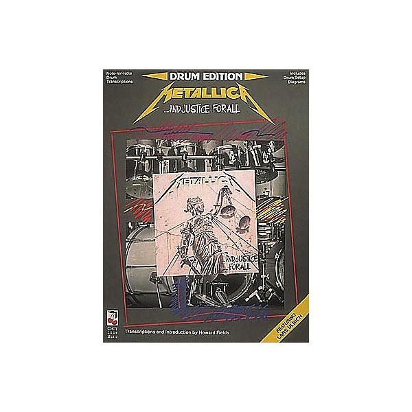Hal Leonard Metallica...And Justice For All Drum Book