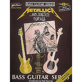 Hal Leonard Metallica...And Justice for All Bass Guitar Tab Book