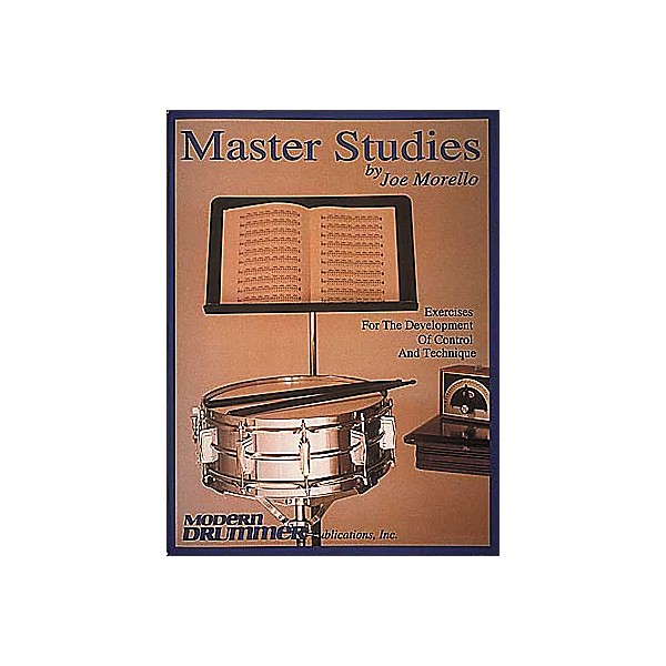 Hal Leonard Joe Morello - Master Studies Book