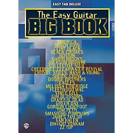 Alfred The Easy Guitar Big Tab Book