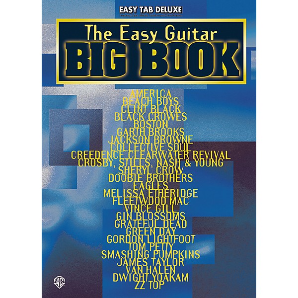 Alfred The Easy Guitar Big Tab Book