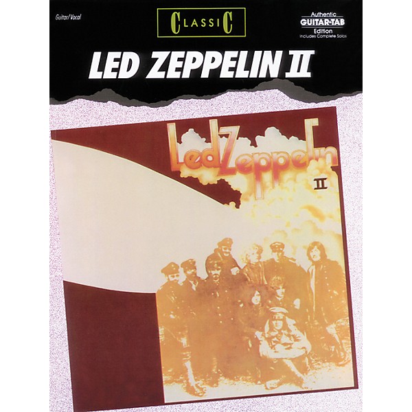 Alfred Classic Led Zeppelin II Guitar Tab Book