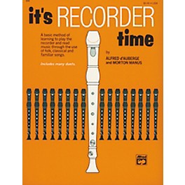 Alfred It's Recorder Time Book