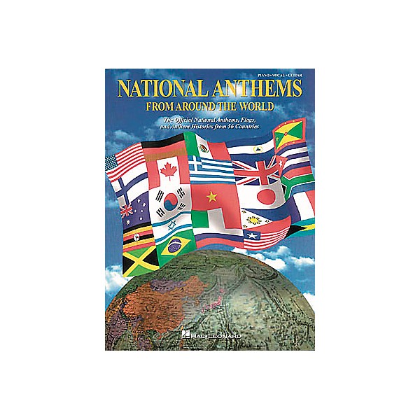 Hal Leonard National Anthems Piano, Vocal, Guitar Songbook