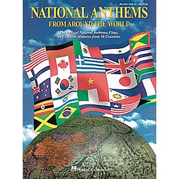 Hal Leonard National Anthems Piano, Vocal, Guitar Songbook