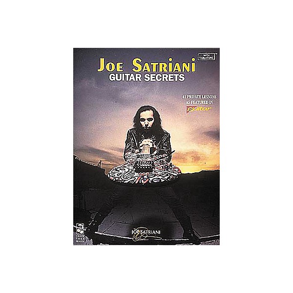 Hal Leonard Joe Satriani Guitar Secrets Book
