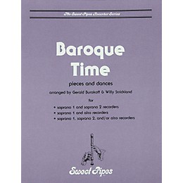 Sweet Pipes Baroque Time for Recorder