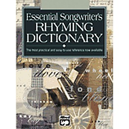 Alfred Essential Dictionary of Songwriter's Rhymes