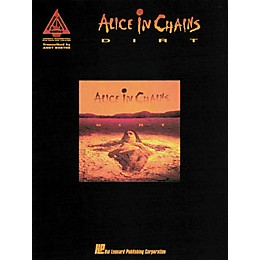 Hal Leonard Alice in Chains Dirt Guitar Tab Songbook