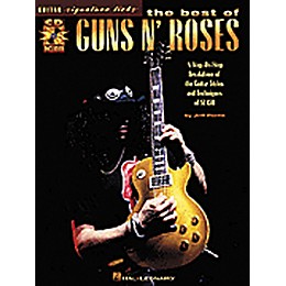Hal Leonard The Best of Guns N' Roses Guitar Signature Licks (Book/Audio Online)
